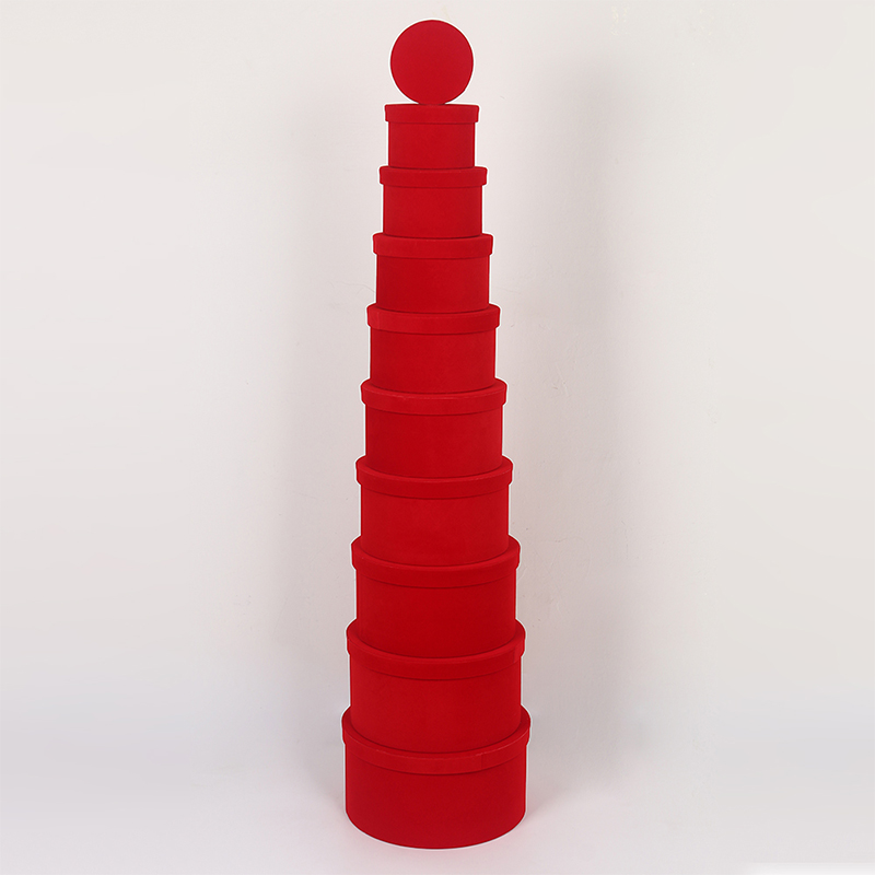 813 Cylindrical Velvet Fabric Storage Gift Box 813 Cylindrical Velvet Fabric Storage Gift Box