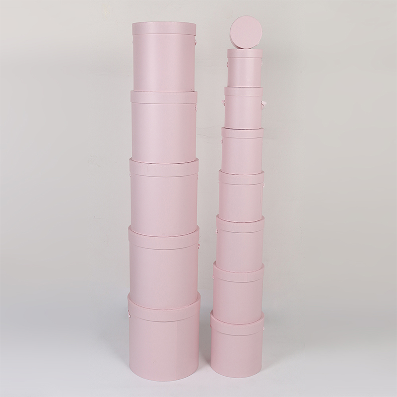 1301 Round Floral Hat Gift Box with Rose Ribbon 1301 Round Floral Hat Gift Box with Rose Ribbon