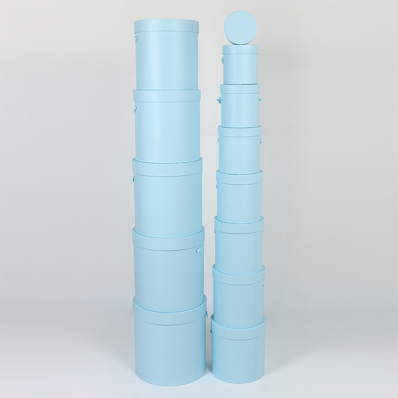 1301 Round Floral Hat Gift Box with Rose Ribbon 1301 Round Floral Hat Gift Box with Rose Ribbon