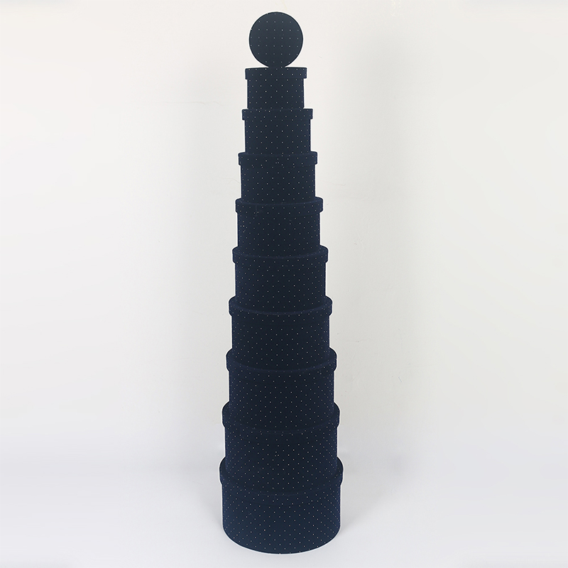 813 Cylindrical Velvet Fabric Storage Gift Box 813 Cylindrical Velvet Fabric Storage Gift Box