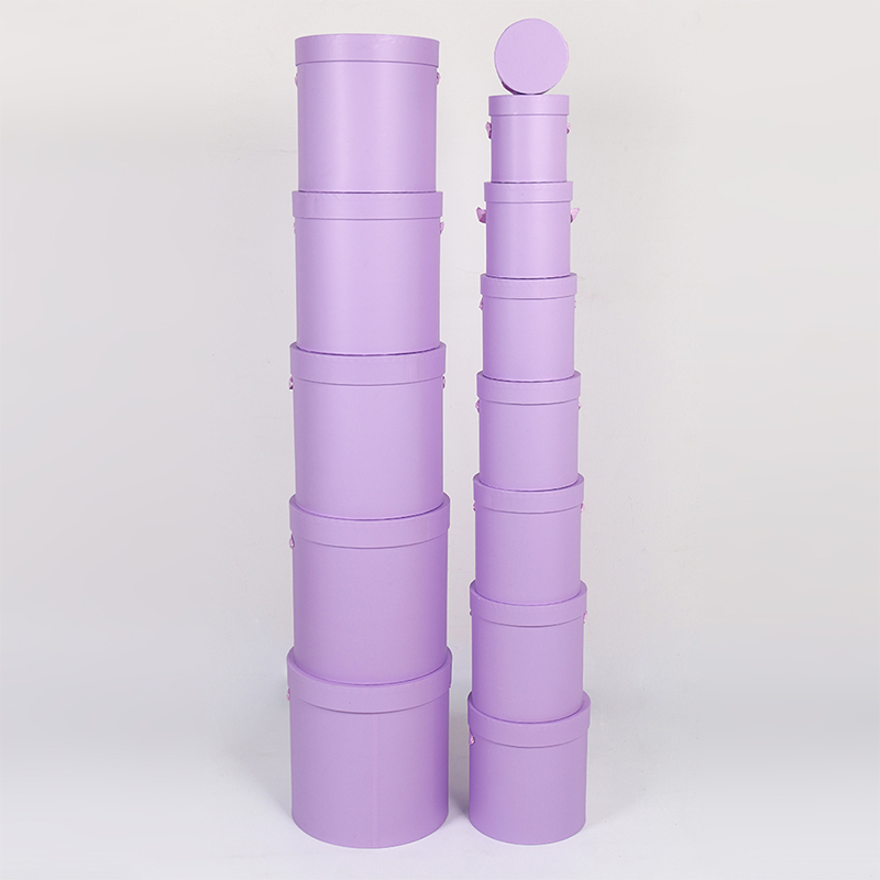 1301 Round Floral Hat Gift Box with Rose Ribbon 1301 Round Floral Hat Gift Box with Rose Ribbon