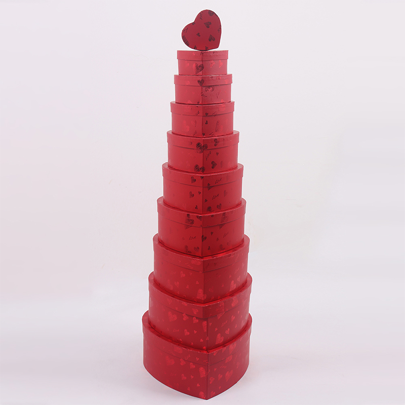 1001 Decorative Cardboard Valentine's Day Heart-Shaped Candy Box 1001 Decorative Cardboard Valentine's Day Heart-Shaped Candy Box